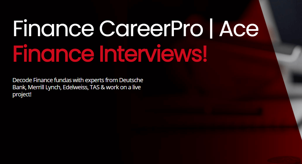 Finance CareerPro | Crack Any Finance In...